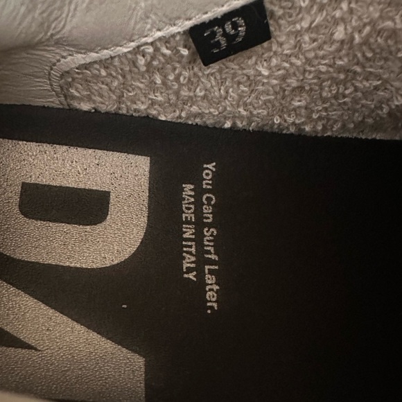 P448 Thea Platform Sneaker White w/ Iridescent Crystals - Picture 9 of 10